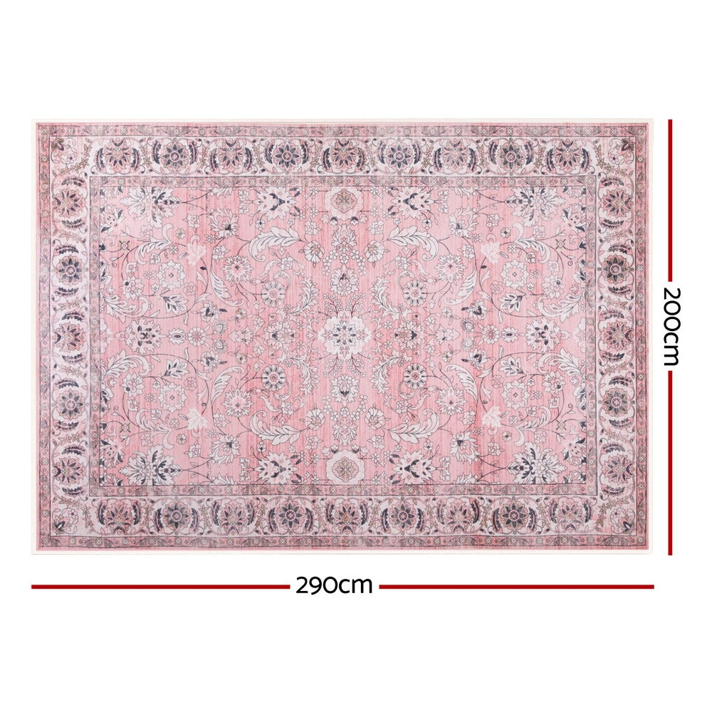 Artiss Floor Rug 200X290cm Large Washable Area Rug Vintage Living Room Carpet-Home &amp; Garden &gt; Rugs &gt; Floor Rugs-PEROZ Accessories
