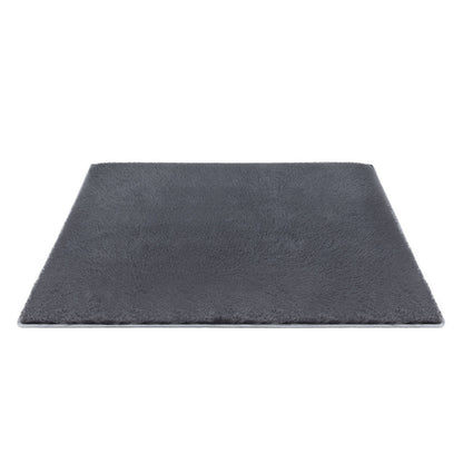 Artiss Floor Rug 200x230cm Plush Area Shaggy Rug Living Room Bedroom Carpet Grey-Home &amp; Garden &gt; Rugs &gt; Floor Rugs-PEROZ Accessories