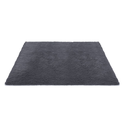 Artiss Floor Rug 200x290cm Plush Area Shaggy Rug Living Room Bedroom Carpet Grey-Home &amp; Garden &gt; Rugs &gt; Floor Rugs-PEROZ Accessories