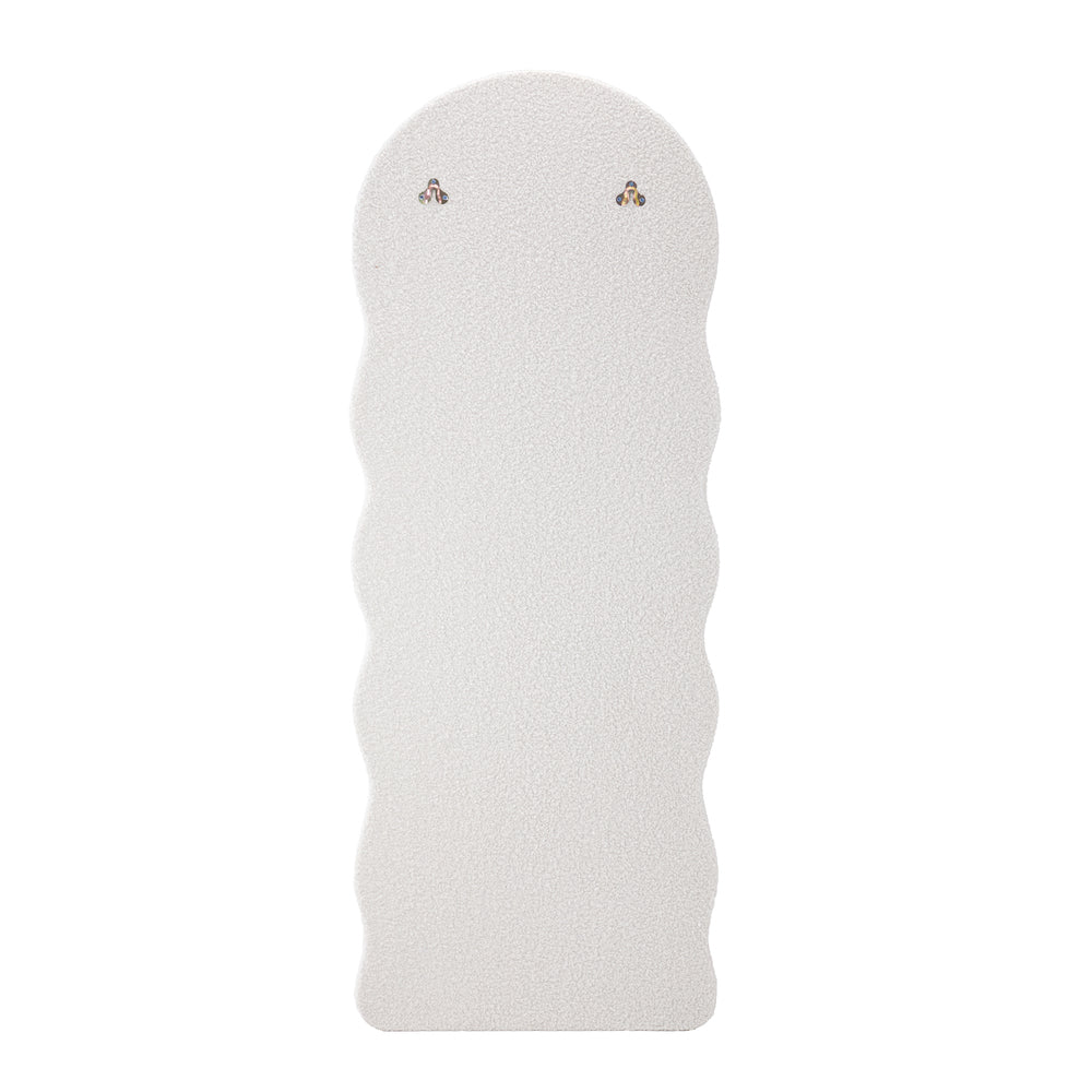 Oikiture Full Length Mirror 160cm Boucle Floor Mirrors-Full Length Mirrors-PEROZ Accessories