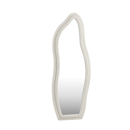 Oikiture Full Length Mirror Boucle Floor Mirrors 160cm-Full Length Mirrors-PEROZ Accessories