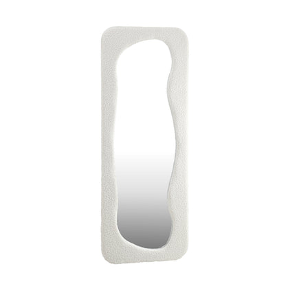 Oikiture Full Length Mirror 160x60cm Boucle Floor Mirrors-Full Length Mirrors-PEROZ Accessories