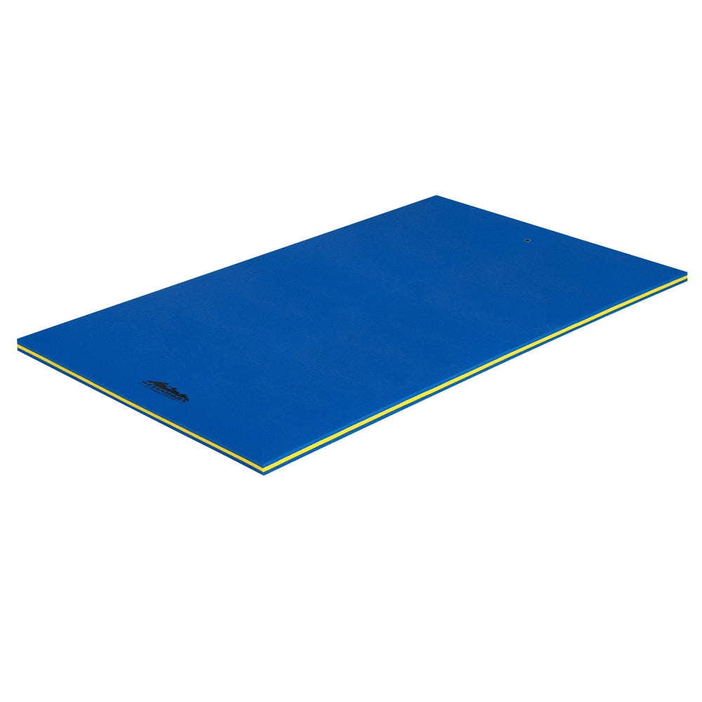 Weisshorn Floating Water Mat 3.5x1.8m Foam Pad Swimming Pool Platform Blue-Home &amp; Garden &gt; Pool &amp; Accessories &gt; Pool Toys &amp; Inflatables-PEROZ Accessories