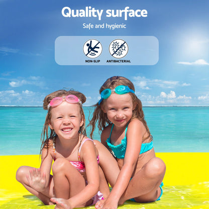 Weisshorn Floating Water Mat 3.5x1.8m Foam Pad Swimming Pool Island Platform-Home &amp; Garden > Pool &amp; Accessories-PEROZ Accessories