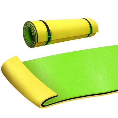 Weisshorn Floating Water Mat 3.5x1.8m Foam Pad Swimming Pool Island Platform-Home &amp; Garden > Pool &amp; Accessories-PEROZ Accessories