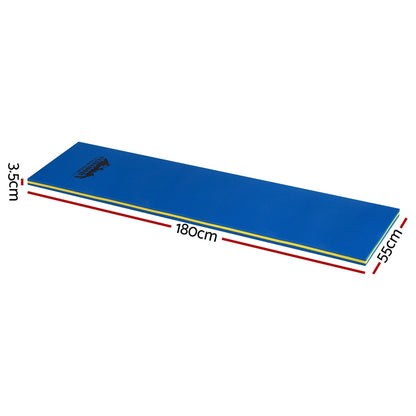 Weisshorn Floating Water Mat 55x180cm Foam Pad Swimming Pool Platform Blue-Home &amp; Garden &gt; Pool &amp; Accessories &gt; Pool Toys &amp; Inflatables-PEROZ Accessories