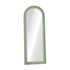 Oikiture Full Length Mirror Elegance Arch 165x60cm Green Wood-Full Length Mirror-PEROZ Accessories