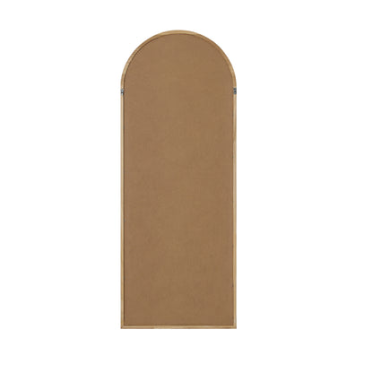Oikiture Full Length Mirror Arched Wooden 166x60cm-Full Length Mirror-PEROZ Accessories