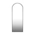 Oikiture Full Length Mirror Arched Free Standing Black-Full Length Mirrors-PEROZ Accessories