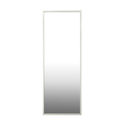 Oikiture Wooden Full Length Mirror Rectangle Free Standing White-Full Length Mirrors-PEROZ Accessories