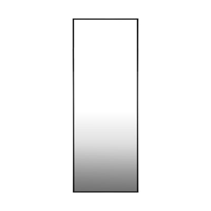 Oikiture 166x60cm Full Length Mirror Dressing Floor Mirrors Black-Full Length Mirror-PEROZ Accessories