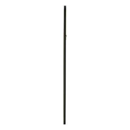 Oikiture Wooden Full Length Mirror 166x60cm Rectangle Floor Mirrors Black-Full Length Mirror-PEROZ Accessories