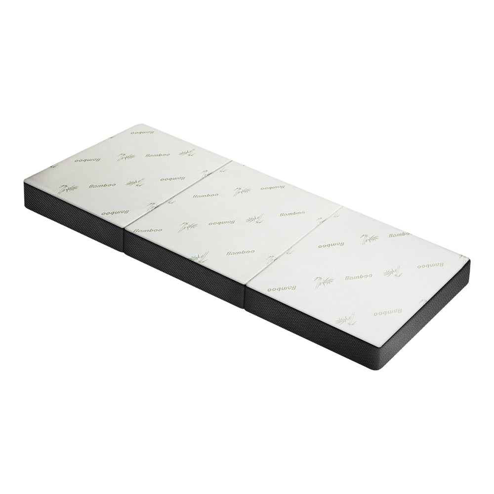 Bedra Folding Foam Mattress Trifold Sleeping Mat Single-Folding Mattresses Cushions-PEROZ Accessories