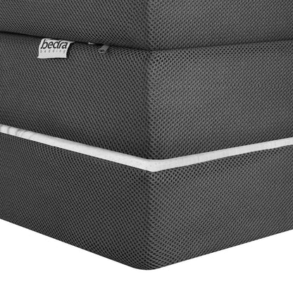 Bedra Folding Foam Mattress Trifold Sleeping Mat Single-Folding Mattresses Cushions-PEROZ Accessories