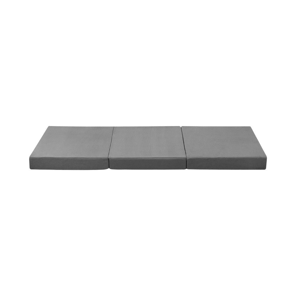 Bedra Folding Mattress Single Size Trifold Cushion Mat-Folding Mattresses Cushions-PEROZ Accessories