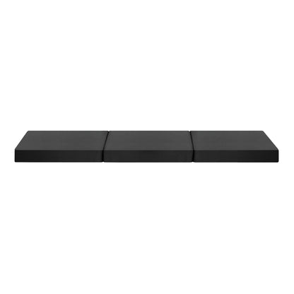 Bedra Folding Mattress Portable Single Sofa Foam Bed Grey-Folding Mattresses Cushions-PEROZ Accessories