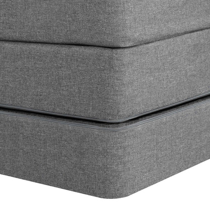 Bedra Foldable Mattress Trifold Cushion Mat Breathable Double-Folding Mattresses Cushions-PEROZ Accessories