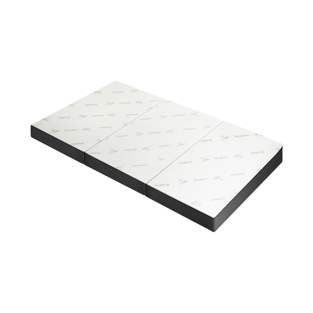 Bedra Folding Foam Mattress Trifold Cushion Double-Folding Mattresses Cushions-PEROZ Accessories