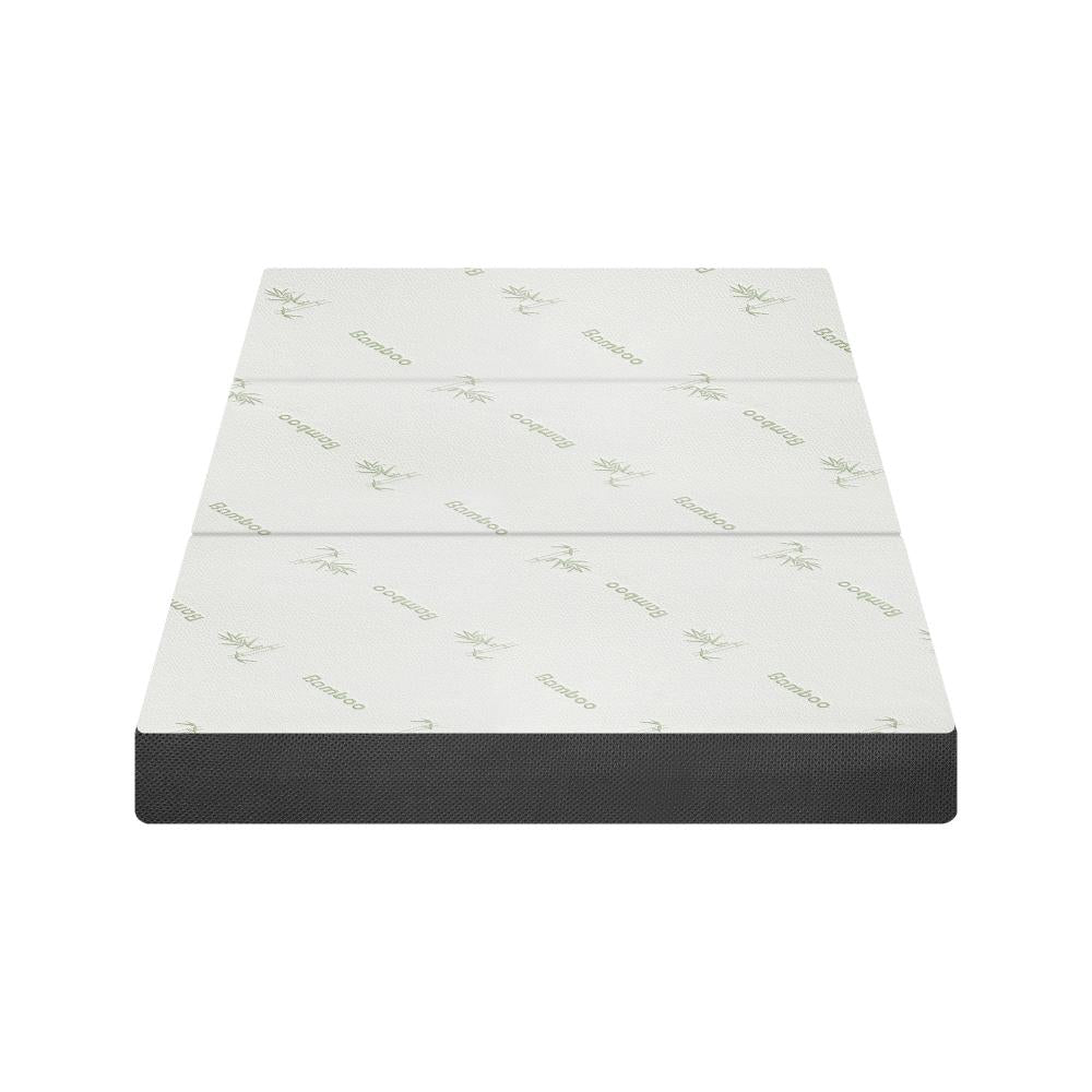 Bedra Folding Foam Mattress Trifold Cushion Double-Folding Mattresses Cushions-PEROZ Accessories