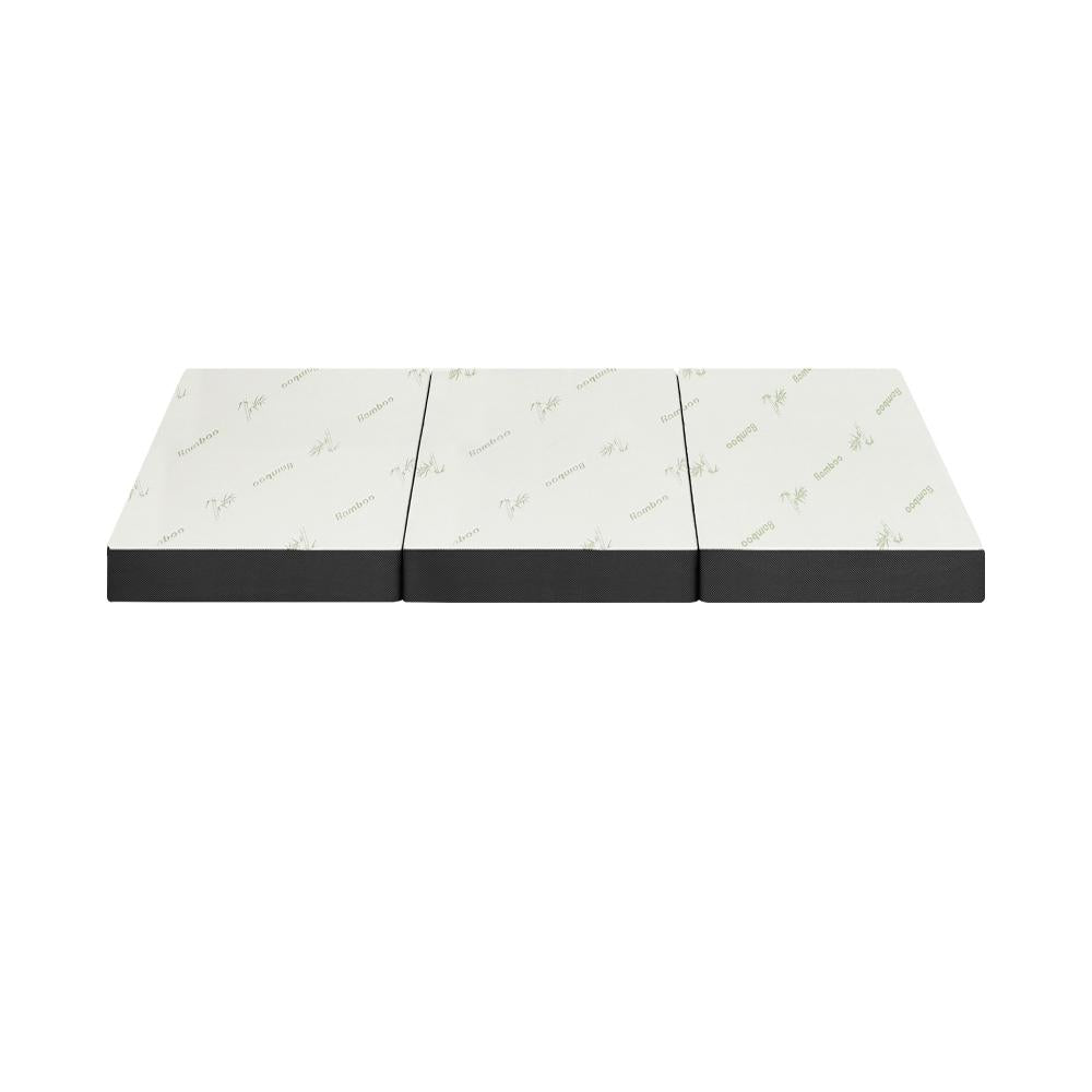 Bedra Folding Foam Mattress Trifold Cushion Double-Folding Mattresses Cushions-PEROZ Accessories