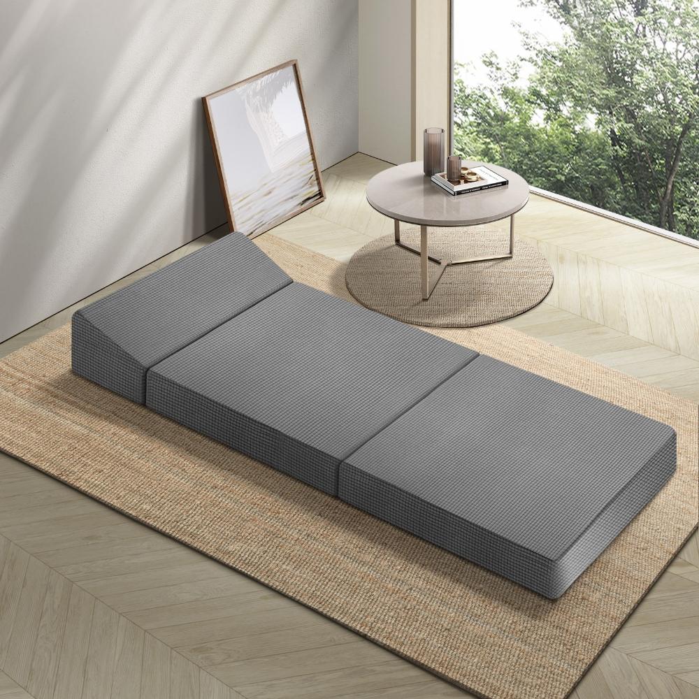 Bedra Foldable Mattress Trifold Cushion Single-Folding Mattresses Cushions-PEROZ Accessories