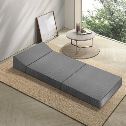Bedra Foldable Mattress Trifold Cushion Single-Folding Mattresses Cushions-PEROZ Accessories