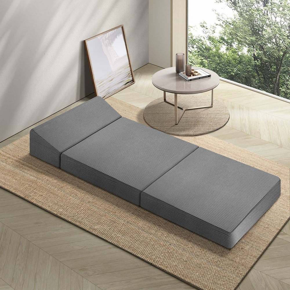 Bedra Foldable Mattress Trifold Cushion Single-Folding Mattresses Cushions-PEROZ Accessories