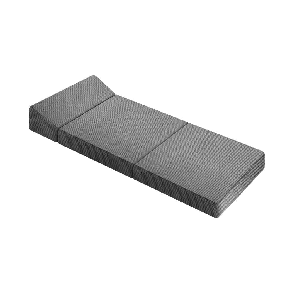 Bedra Foldable Mattress Trifold Cushion Single-Folding Mattresses Cushions-PEROZ Accessories
