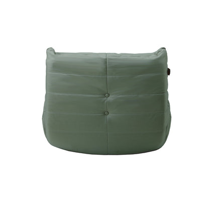 Oikiture 2X Floor Sofa Lounge Caterpillar Lazy Couch Single Chair Pouffe Green-Floor Lounge-PEROZ Accessories
