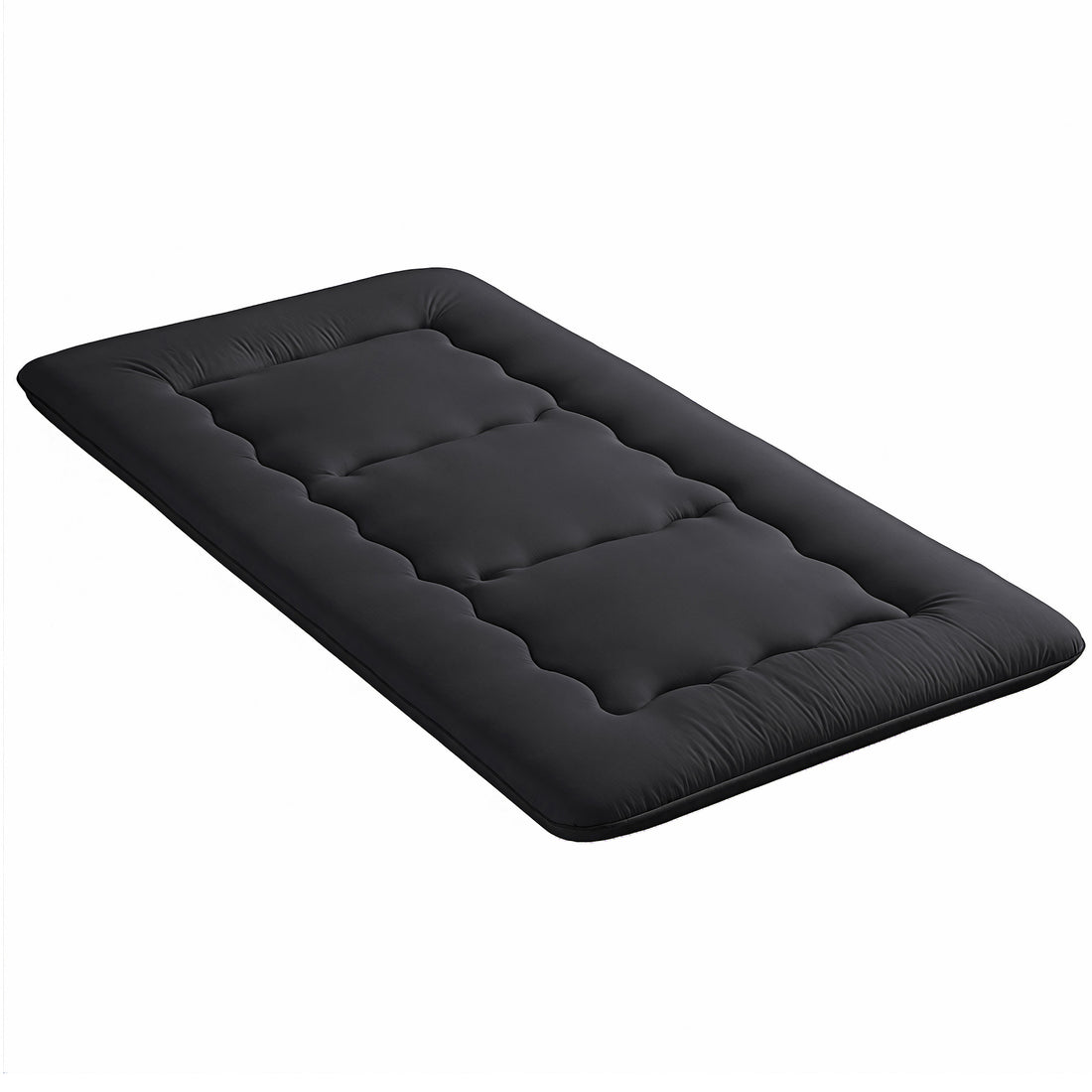 Giselle Bedding 10cm Japanese Floor Mattress Foldable Futon Mattress Washable Cover Straps-Furniture > Mattresses > Single Mattress-PEROZ Accessories