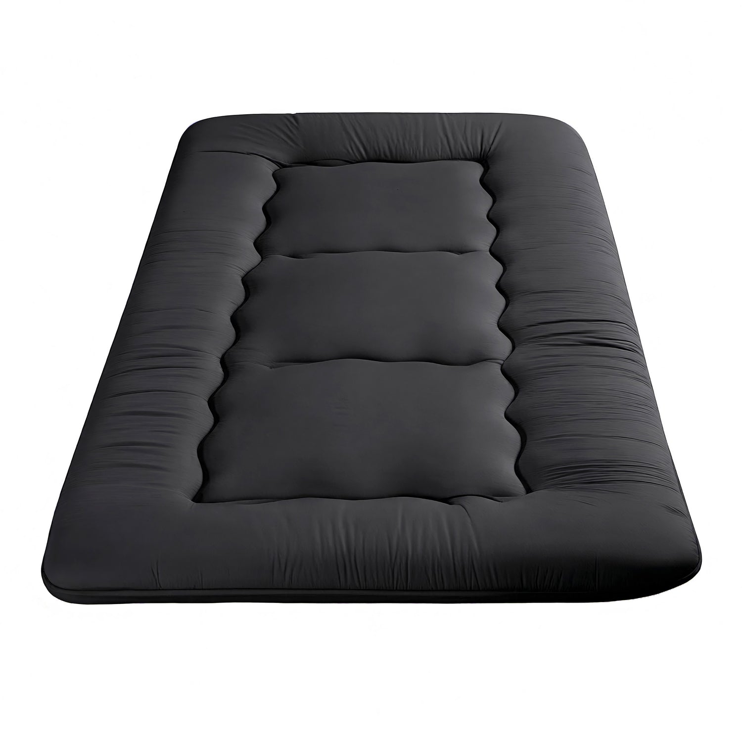 Giselle Bedding 10cm Japanese Floor Mattress Foldable Futon Mattress Washable Cover Straps-Furniture > Mattresses > Single Mattress-PEROZ Accessories