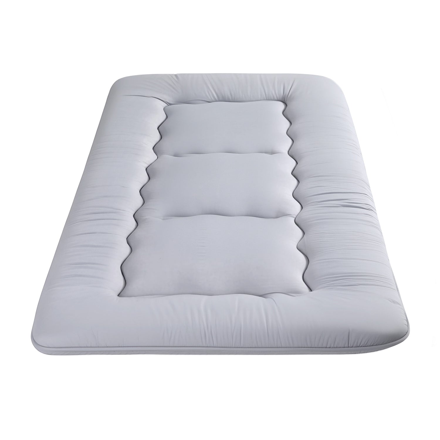 Giselle Bedding 10cm Japanese Floor Mattress Foldable Futon Mattress Washable Cover Straps-Furniture > Mattresses > Single Mattress-PEROZ Accessories