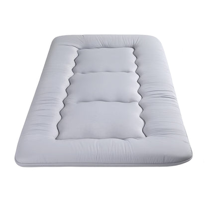 Giselle Bedding 10cm Japanese Floor Mattress Foldable Futon Mattress Washable Cover Straps-Furniture > Mattresses > Single Mattress-PEROZ Accessories