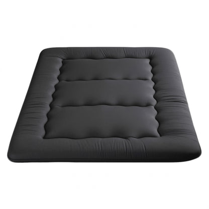 Giselle Bedding 10cm Japanese Floor Mattress Foldable Futon Mattress Washable Cover Straps-Furniture > Mattresses > Double Mattress-PEROZ Accessories