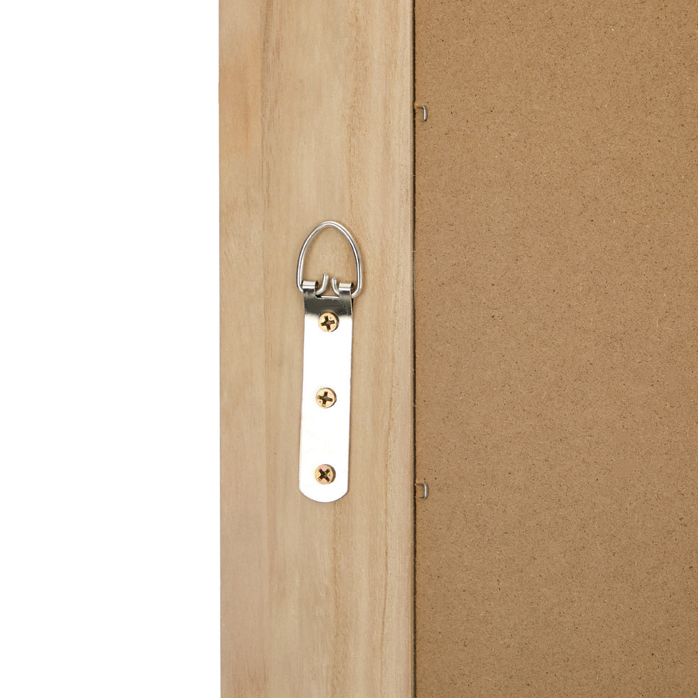 Oikiture Full Length Arch Mirror 165x60cm Natural Wood Wall Mounted-Full Length Mirror-PEROZ Accessories