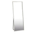 Oikiture Wooden Full Length Mirror Rectangle Free Standing White-Full Length Mirrors-PEROZ Accessories