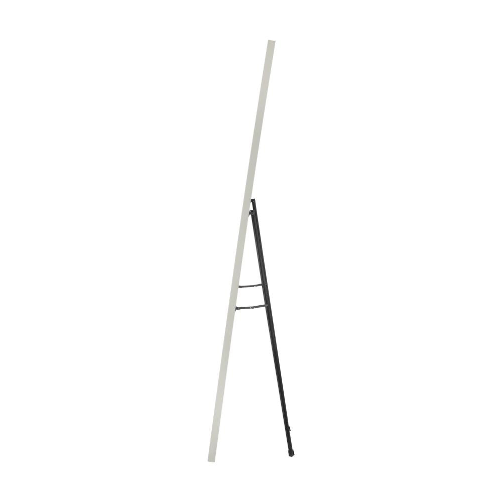 Oikiture Wooden Full Length Mirror Rectangle Free Standing White-Full Length Mirrors-PEROZ Accessories