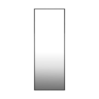 Oikiture Full Length Mirror Rectangle Free Standing Black-Full Length Mirrors-PEROZ Accessories