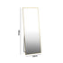 Oikiture Full Length Mirror Rectangle Free Standing Gold-Full Length Mirrors-PEROZ Accessories
