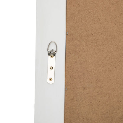 Oikiture Full Length Floor Makeup Mirrors 165x60cm White Wood Bedroom-Full Length Mirror-PEROZ Accessories