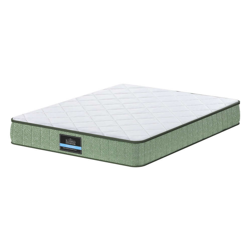 Giselle 25cm Memory Foam Mattress Dual Layer Zipper Cover Cool Charcoal Foam Mattresses Double-Furniture &gt; Mattresses &gt; Double Mattress-PEROZ Accessories