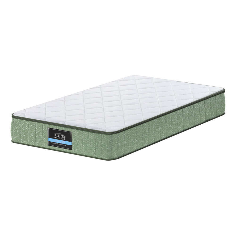 Giselle 25cm Memory Foam Mattress Dual Layer Zipper Cover Cool Charcoal Foam Mattresses King Single-Furniture &gt; Mattresses &gt; King Single Mattress-PEROZ Accessories