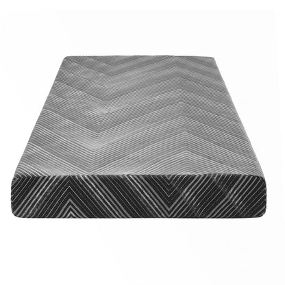 Giselle 25cm King Single Memory Foam Mattress Gel Infused Foam Removable Cover-Furniture > Bedroom > Beds &amp; Bed Frames-PEROZ Accessories