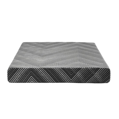 Giselle 25cm Queen Memory Foam Mattress Gel Infused Foam Removable Cover-Furniture > Bedroom > Beds &amp; Bed Frames-PEROZ Accessories