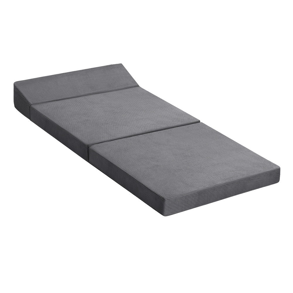 Giselle Foldable Mattress Folding Sofa Bed Trifold Sleeping Camping Cushion Mat-Furniture > Mattresses > Single Mattress-PEROZ Accessories