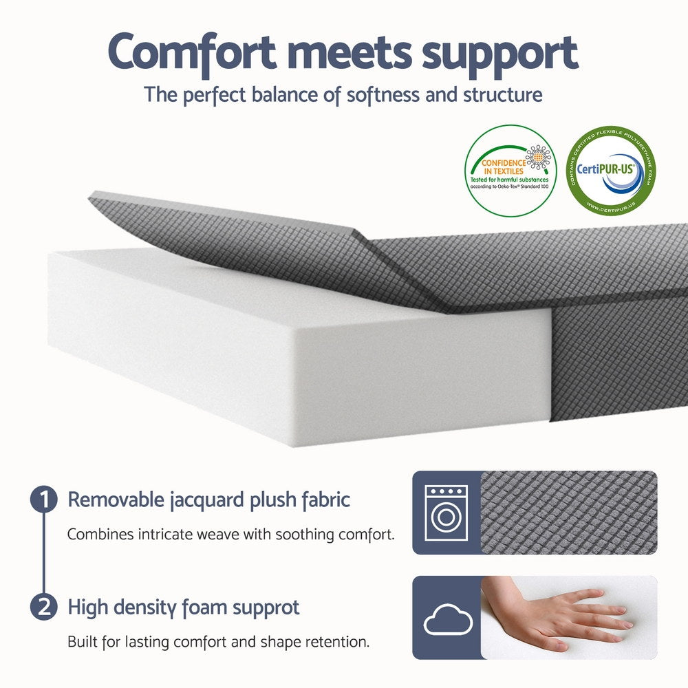 Giselle Foldable Mattress Folding Sofa Bed Trifold Sleeping Camping Cushion Mat-Furniture > Mattresses > Single Mattress-PEROZ Accessories