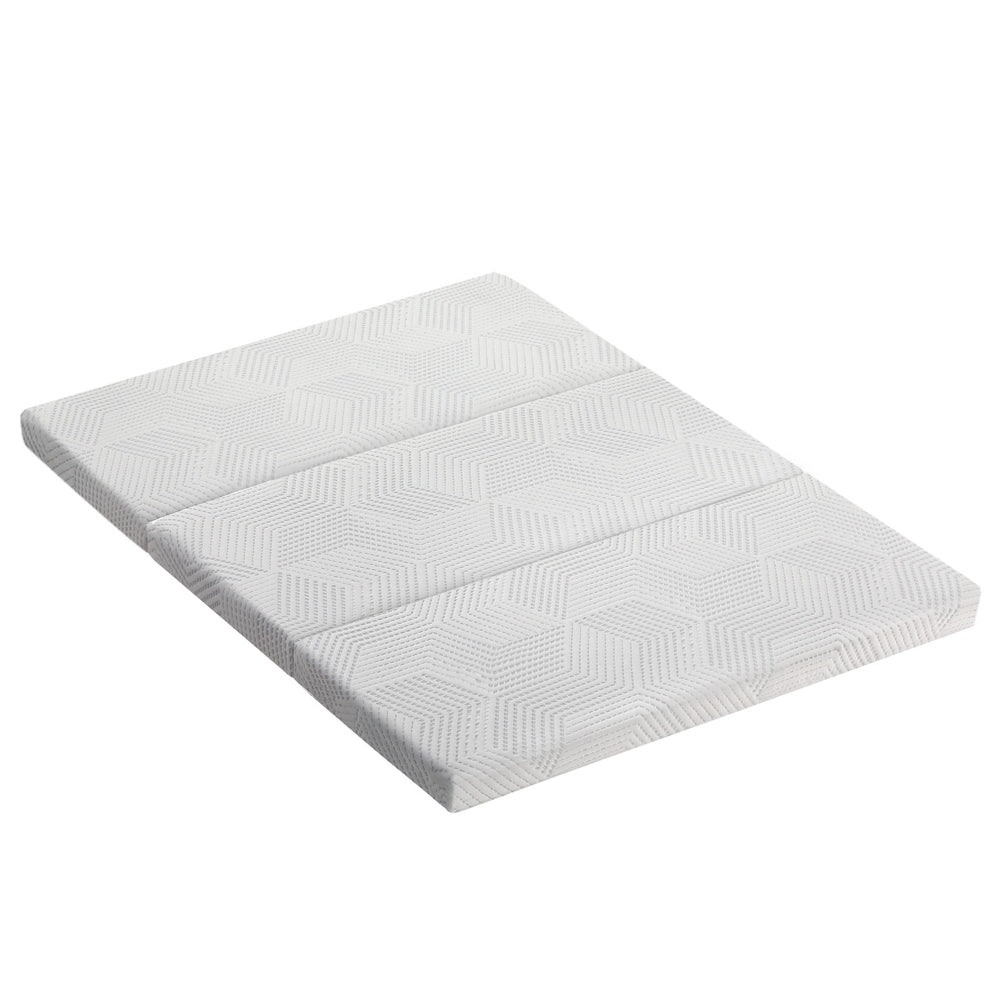3-Foldable Mattress Giselle Folding Foam Double-Furniture &gt; Mattresses &gt; Double Mattress-PEROZ Accessories