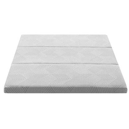 3-Foldable Mattress Giselle Folding Foam Double-Furniture &gt; Mattresses &gt; Double Mattress-PEROZ Accessories