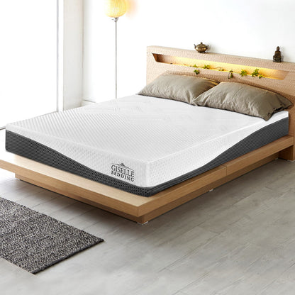 Giselle Bedding Memory Foam Mattress Bed Cool Gel Non Spring 21cm Double-Mattresses-PEROZ Accessories