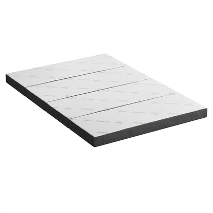 Giselle Foldable Mattress Folding Foam Mattresses Bamboo Double-Furniture &gt; Mattresses &gt; Double Mattress-PEROZ Accessories